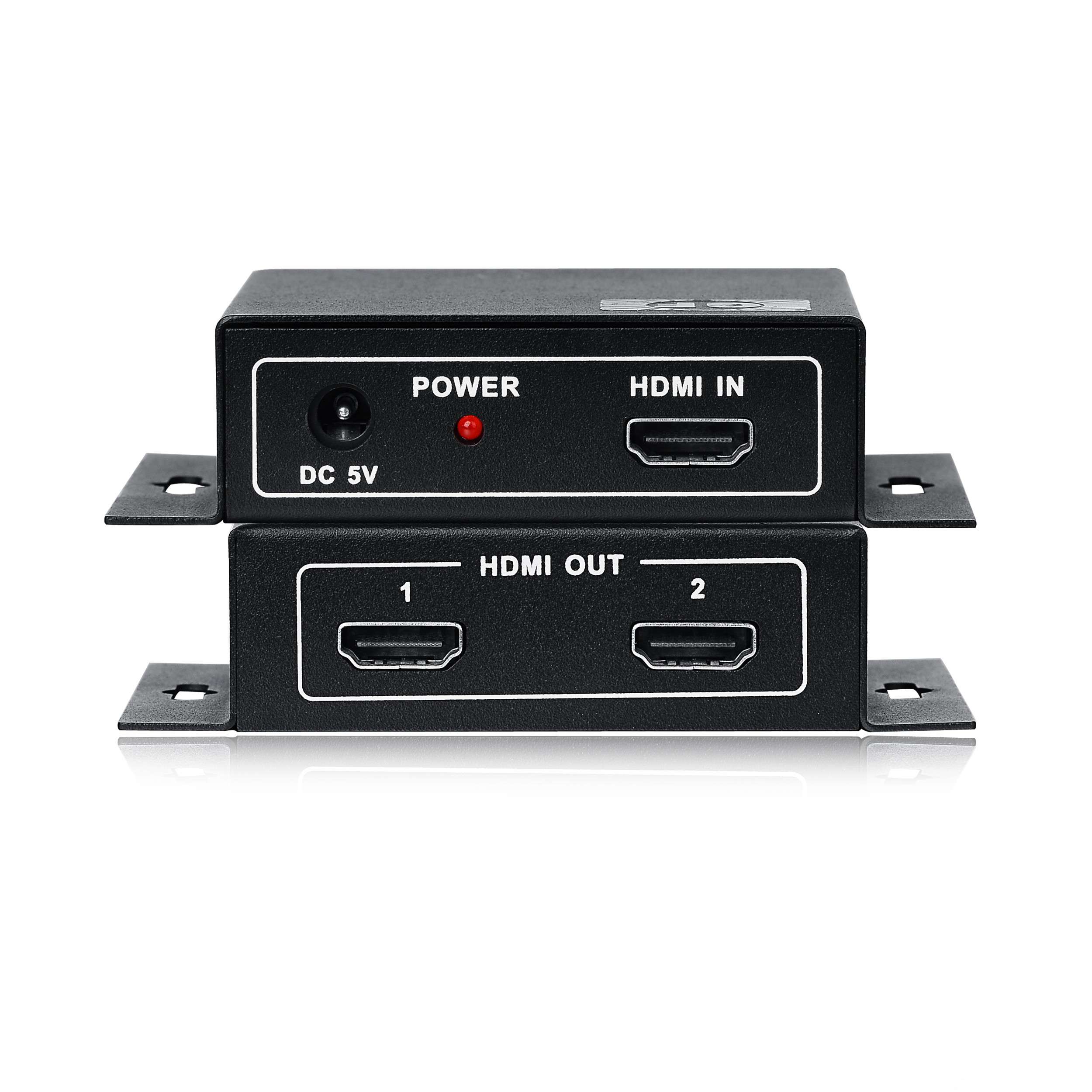 HDMI1进2出分配器