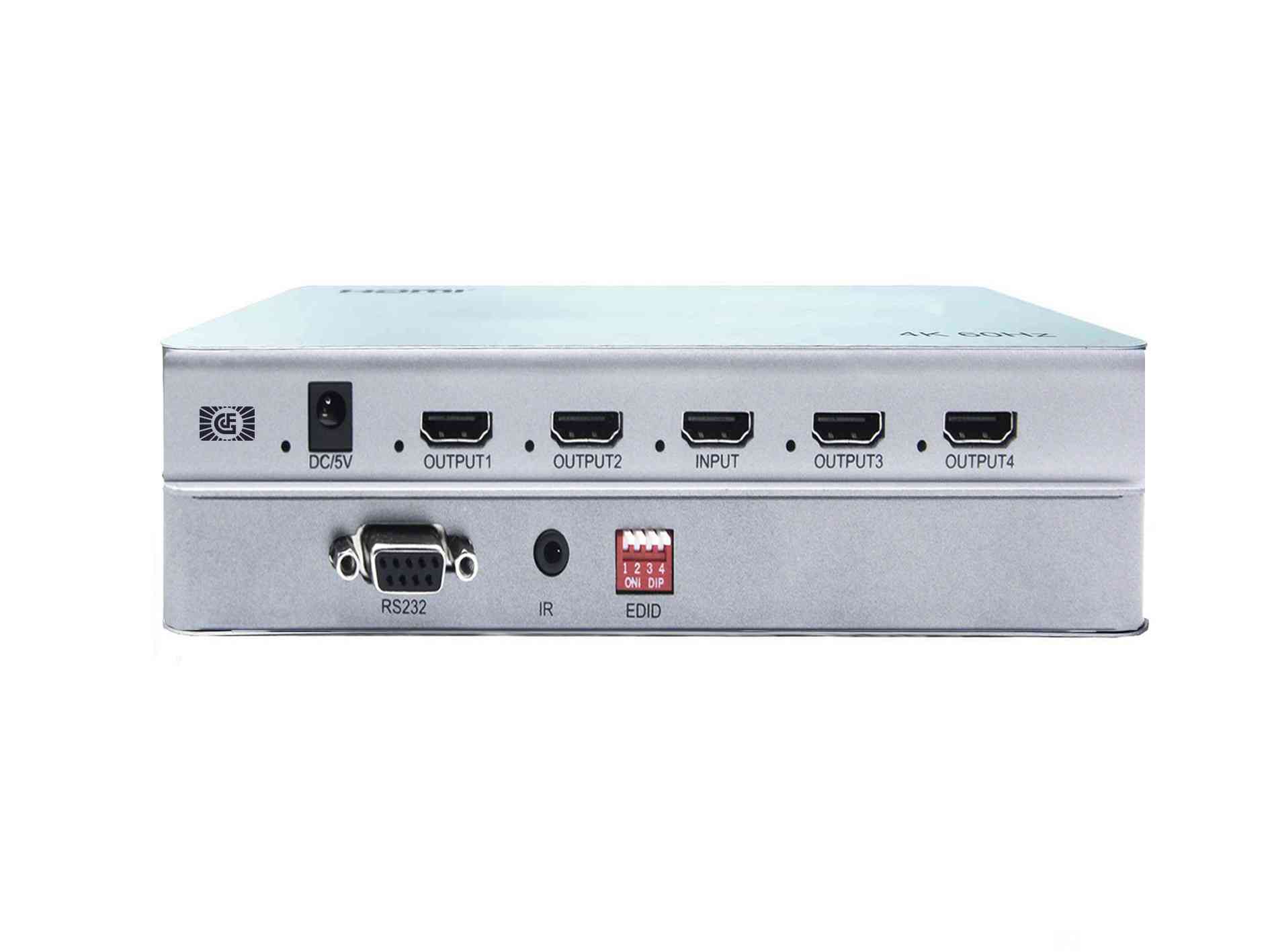 HDMI1进4出 4K60分配器