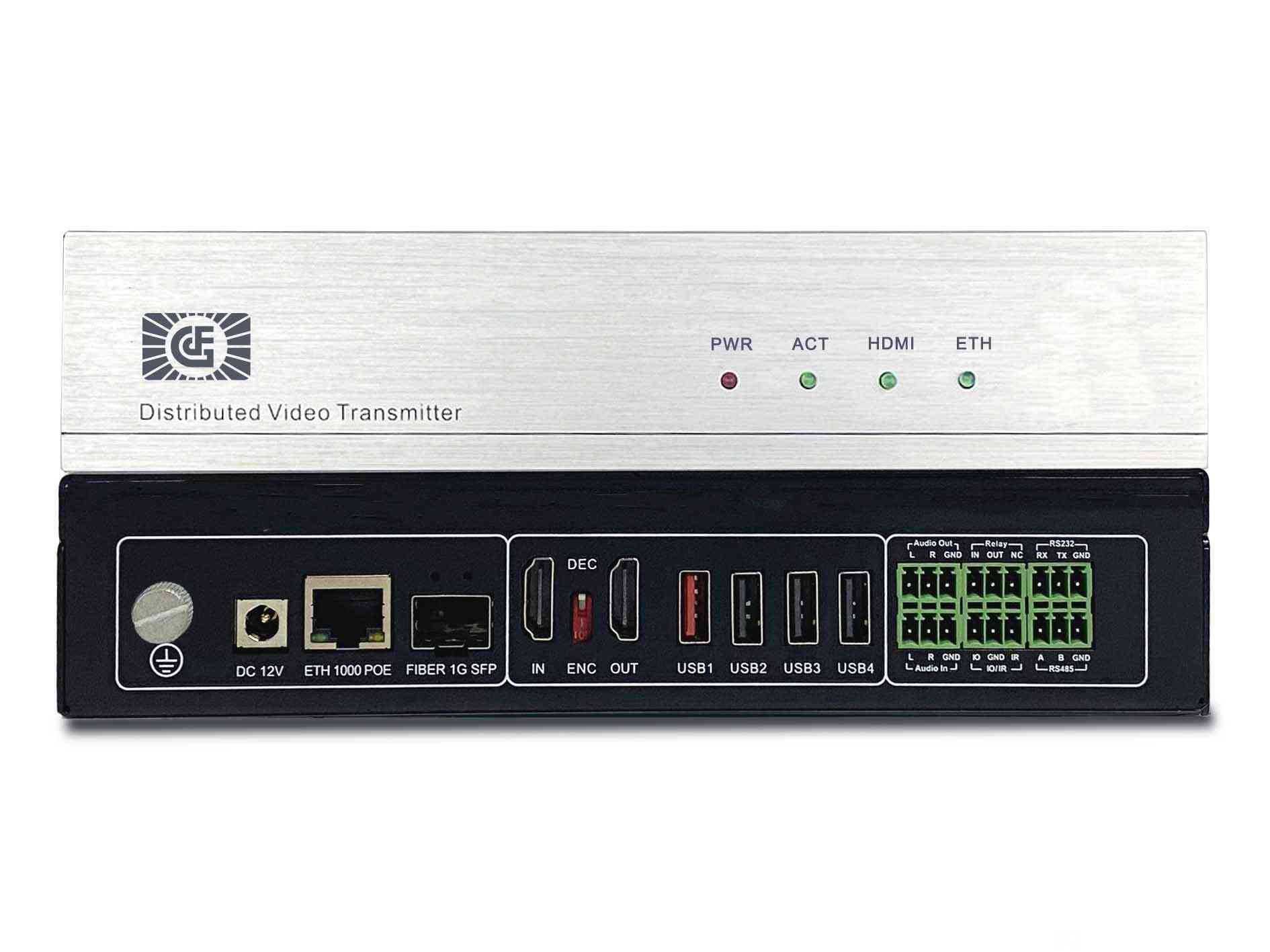 HDMI高清4K60分布式KVM编解码一体机