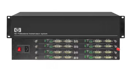 DVI光纤八路传输系统