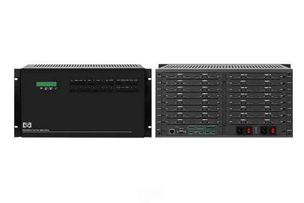 32进32出4K60HZ无缝插卡32路混合矩阵系统