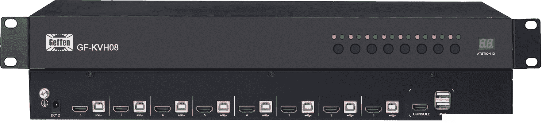 机架式HDMI/KVM切换系统